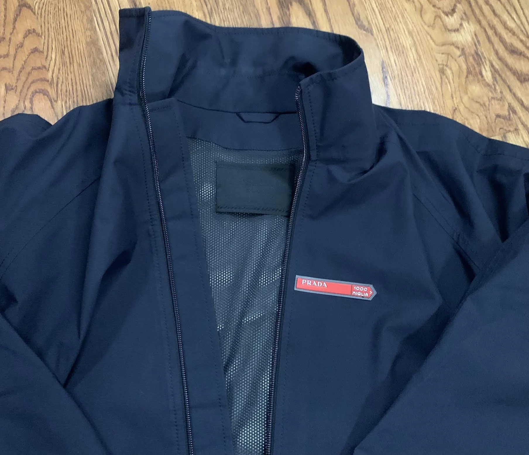 PRADA 1000 MIGLIA プラダ　ジャケット　ブルゾン italia Vintage Prada Miglia 1000 Jacket (Size M) — RootsBK